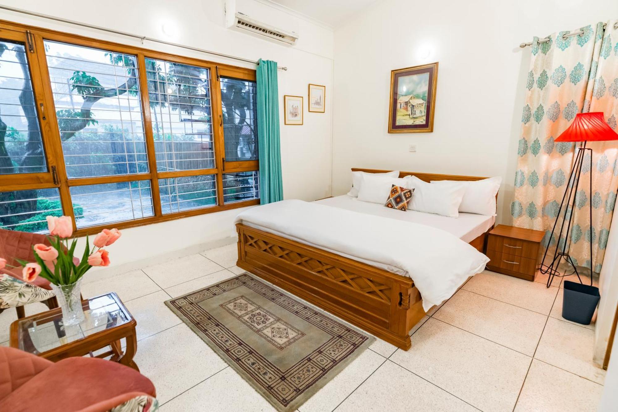 דהראדון Saffronstays Doon Garden Villa - Near Doon School And Mall Road מראה חיצוני תמונה