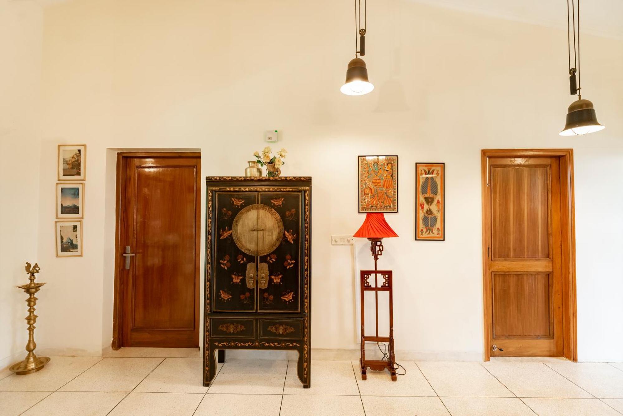 דהראדון Saffronstays Doon Garden Villa - Near Doon School And Mall Road מראה חיצוני תמונה