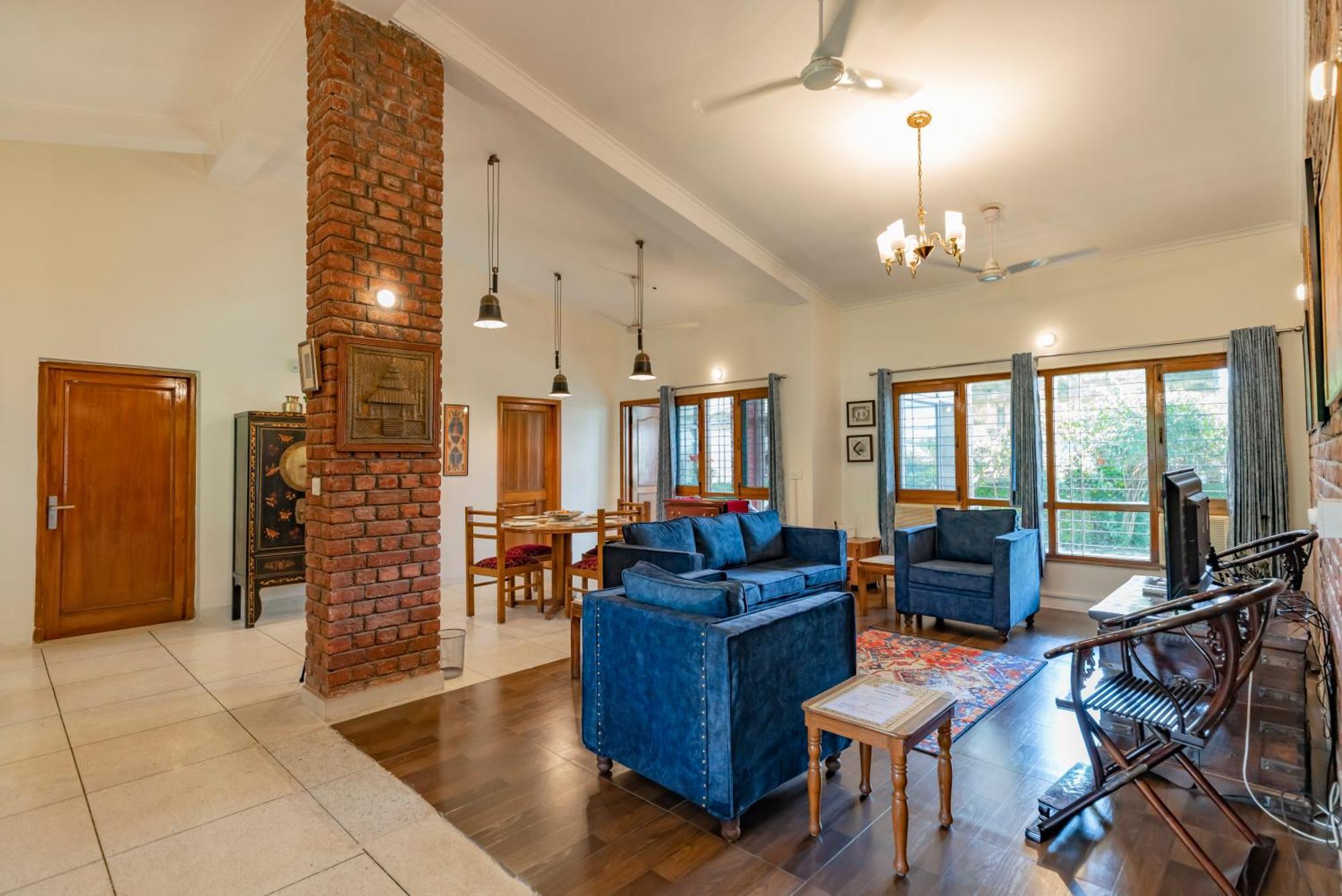 דהראדון Saffronstays Doon Garden Villa - Near Doon School And Mall Road מראה חיצוני תמונה