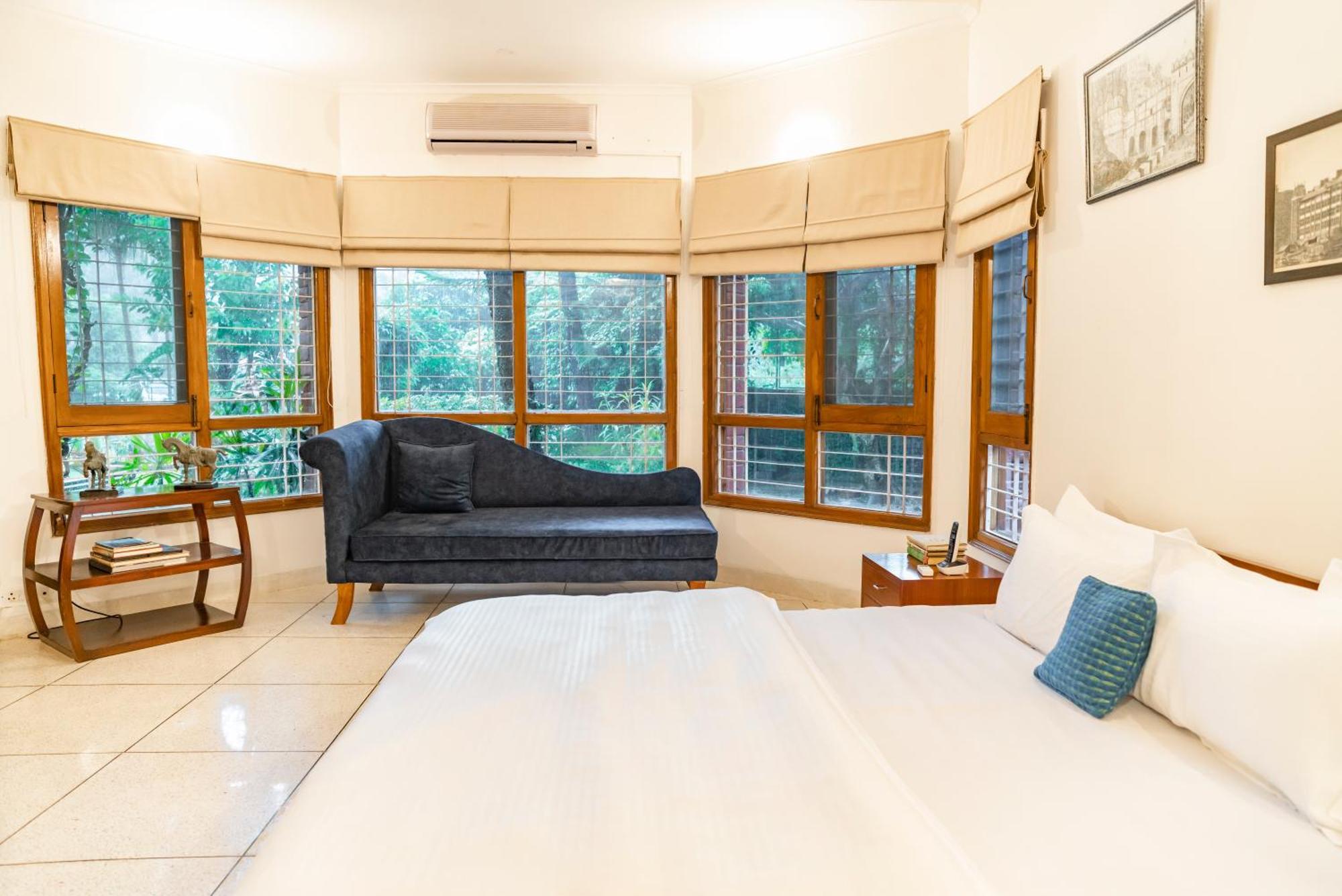 דהראדון Saffronstays Doon Garden Villa - Near Doon School And Mall Road מראה חיצוני תמונה