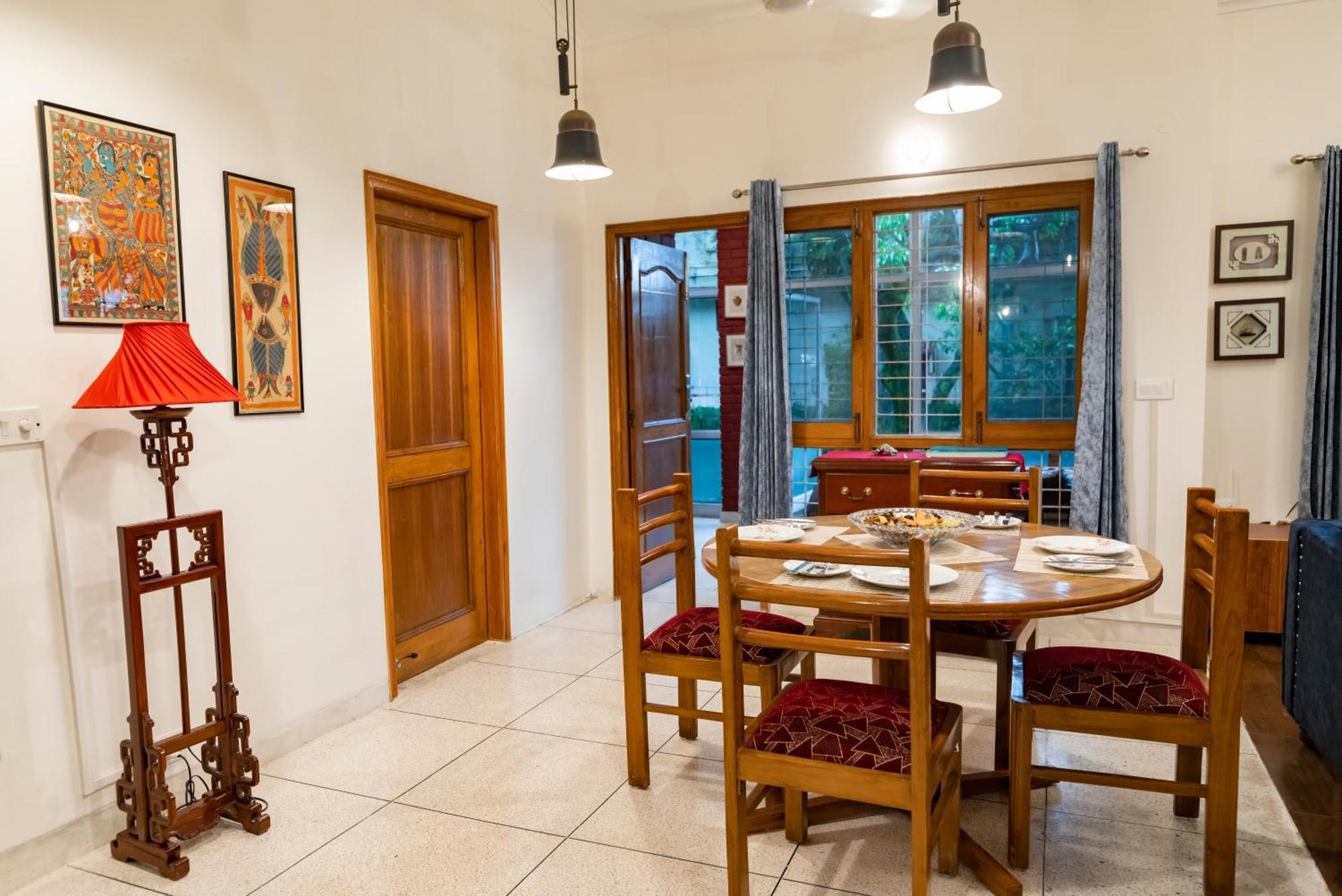 דהראדון Saffronstays Doon Garden Villa - Near Doon School And Mall Road מראה חיצוני תמונה